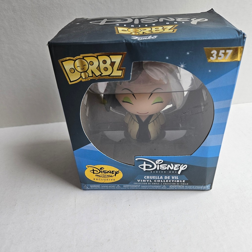 Funko Dorbz Disney Cruella De Vil 357 Disney Treasures Exclusive Vinyl Figure
